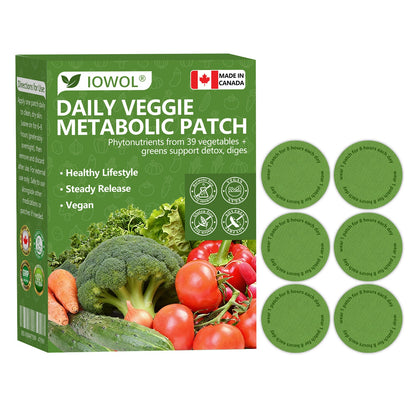 加拿大🥦𝐎𝐟𝐟𝐢𝐜𝐢𝐚𝐥 𝐒𝐭𝐨𝐫𝐞 | 𝐈𝐎𝐖𝐎𝐋® 𝐃𝐚𝐢𝐥𝐲 𝐕𝐞𝐠𝐞𝐭𝐚𝐛𝐥𝐞 𝐌𝐞𝐭𝐚𝐛𝐨𝐥𝐢𝐜 𝐏𝐚𝐭𝐜𝐡 𝐮𝐬𝐞𝐬 𝐨𝐫𝐠𝐚𝐧𝐢𝐜 𝐯𝐞𝐠𝐞𝐭𝐚𝐛𝐥𝐞 𝐞𝐱𝐭𝐫𝐚𝐜𝐭𝐬 𝐚𝐧𝐝 𝐩𝐡𝐲𝐭𝐨𝐧𝐮𝐭𝐫𝐢𝐞𝐧𝐭𝐬 𝐟𝐫𝐨𝐦 𝟑𝟗 𝐯𝐞𝐠𝐞𝐭𝐚𝐛𝐥𝐞𝐬 + 𝐠𝐫𝐞𝐞𝐧𝐬 𝐭𝐨 𝐬𝐮𝐩𝐩𝐨𝐫𝐭 𝐝𝐞𝐭𝐨𝐱, 𝐝𝐢𝐠𝐞𝐬𝐭𝐢𝐨𝐧 & 𝐦𝐞𝐭𝐚𝐛𝐨𝐥𝐢𝐜 𝐫𝐞𝐬𝐞𝐭, 𝐚𝐧𝐝 𝐛𝐨𝐨𝐬𝐭 𝐞𝐧𝐞𝐫𝐠𝐲 𝐟𝐨𝐫 𝐚𝐥𝐥-𝐝𝐚𝐲 𝐰𝐞𝐥𝐥𝐧𝐞𝐬𝐬.