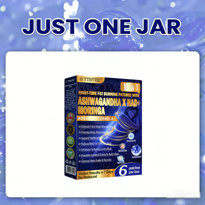 IOWOL ® NIGHT-TIME FAT BURNING PATCHES! ZERO PILLS & ZERO WASTE & ZERO STRUGGLE & 100% RESULTS.